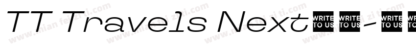 TT Travels Next字体字体转换